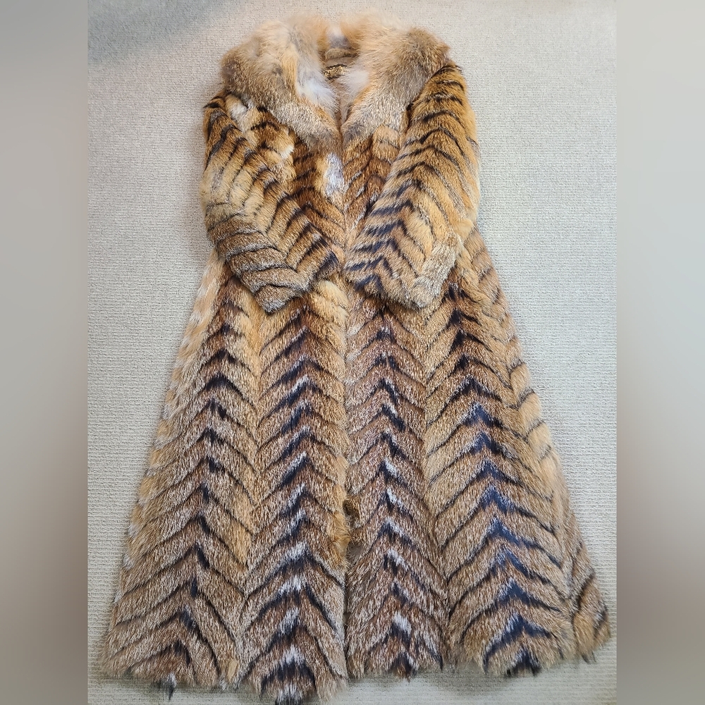 Genuine Fox Fur Coat